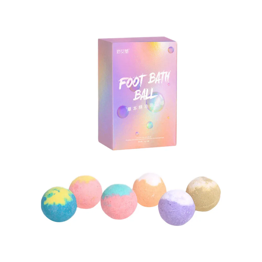 Необходимые шарики для ухода за ногами с морской солью для мягкой кожи