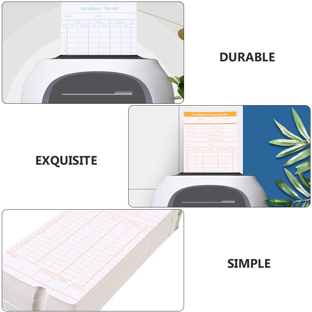 200 листов, офисные принадлежности для перфорирования времени - Фотография_4