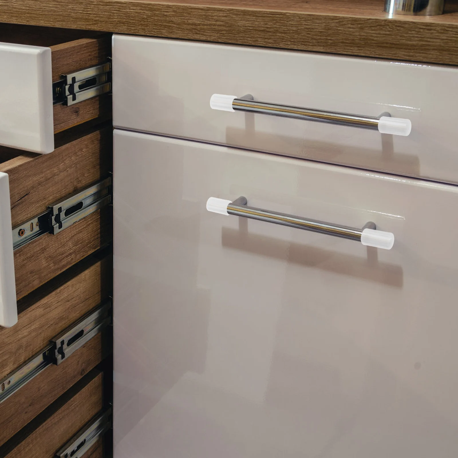 Силиконовые защитные приспособления для дверных ручек - Фотография_3