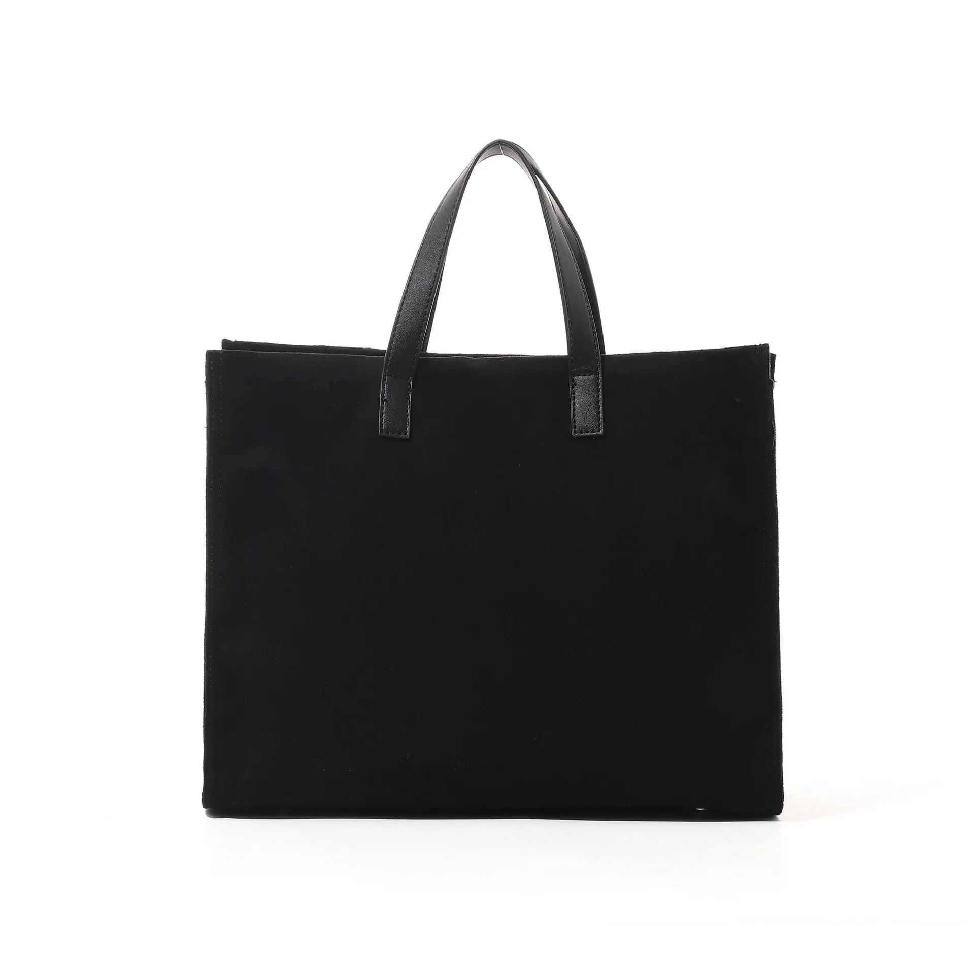 Осенне-зимняя плюшевая сумка-тоут - Фотография_4