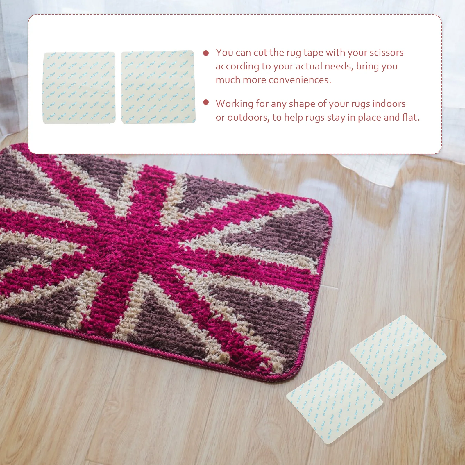 Противоскользящая лента для ковров - Фотография_5