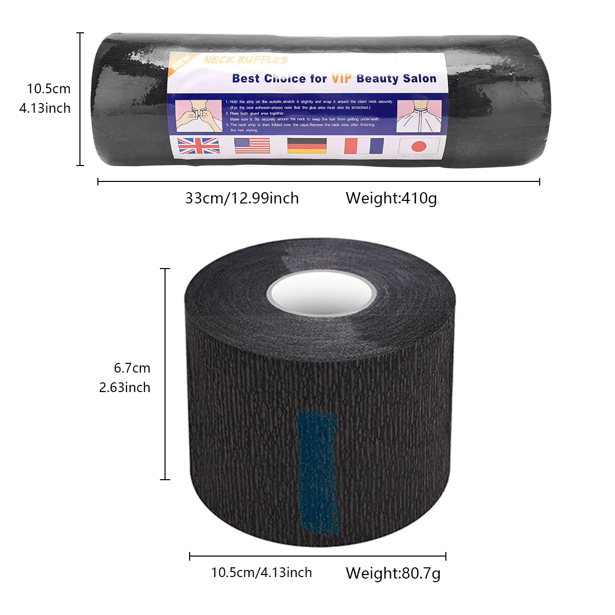 1-рулонная парикмахерская бумага для шеи - Фотография_2