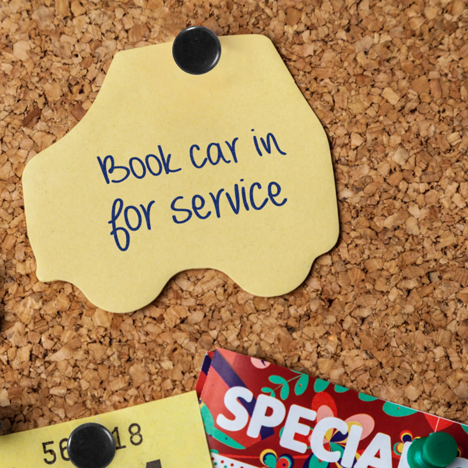 1 коробка, пластиковые кнопки с круглой головкой и плоской головкой - Фотография_3