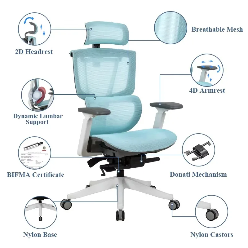 Роскошная офисная мебель 4d подлокотник - Фотография_4