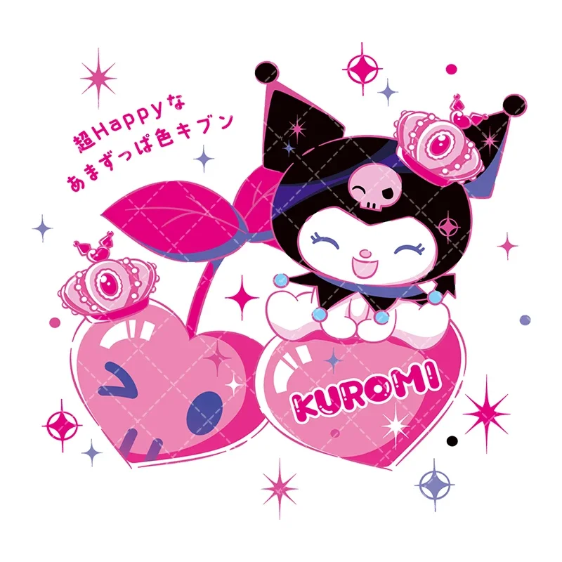 Kawaii kuromi sanrio iron on 20