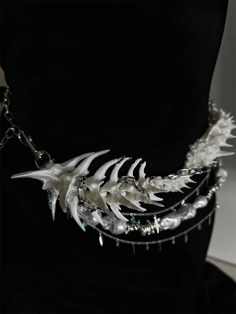 Цепочка на талию из кости позвоночника - Фотография_6