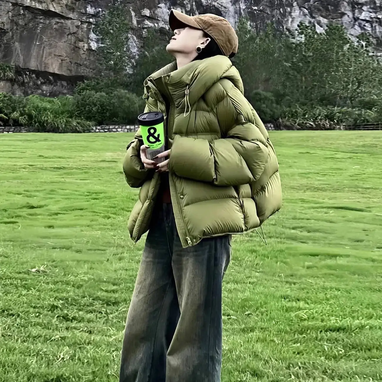 Года, женская теплая толстая хлопковая