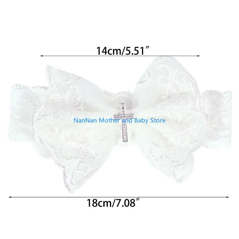 Детские ленты для волос с большим бантом - Фотография_6