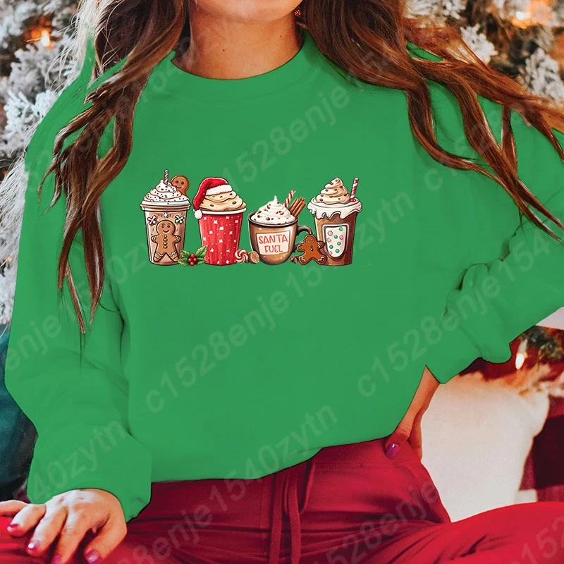 Christmas coffee santa fuel print - Фотография_4