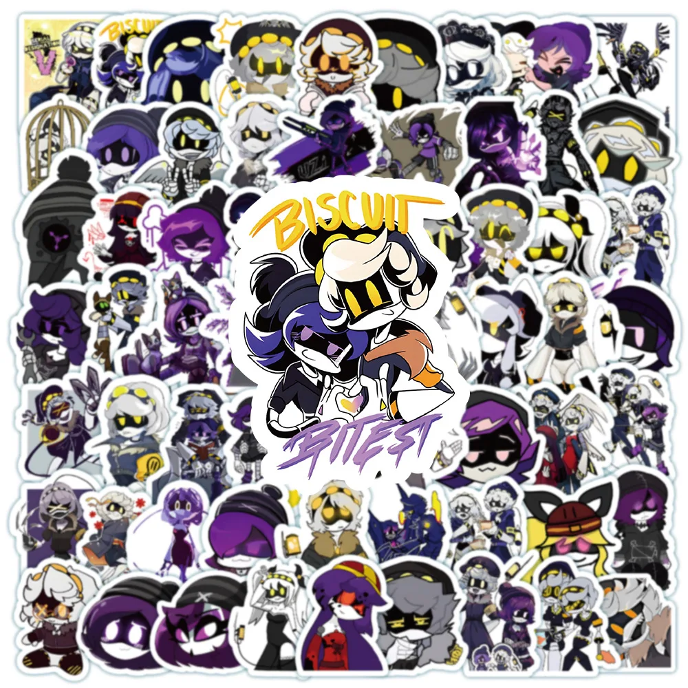 Аниме убийство дроны наклейка мультфильм