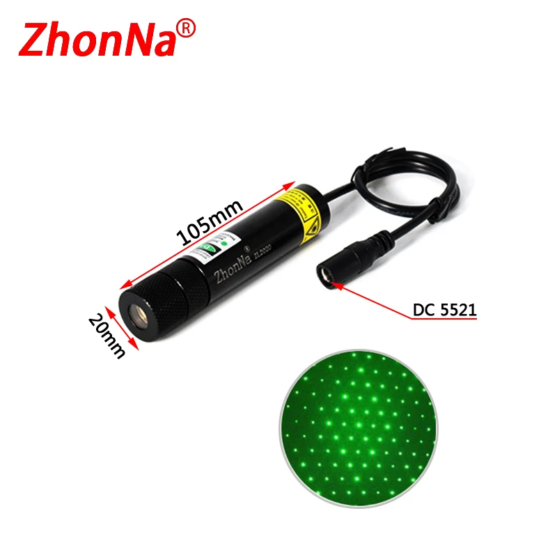 Лазерный модуль 532nm green100mw - Фотография_4