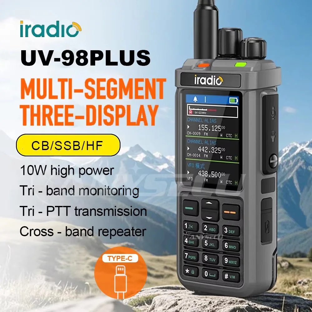 Iradio uv-98plus многодиапазонный