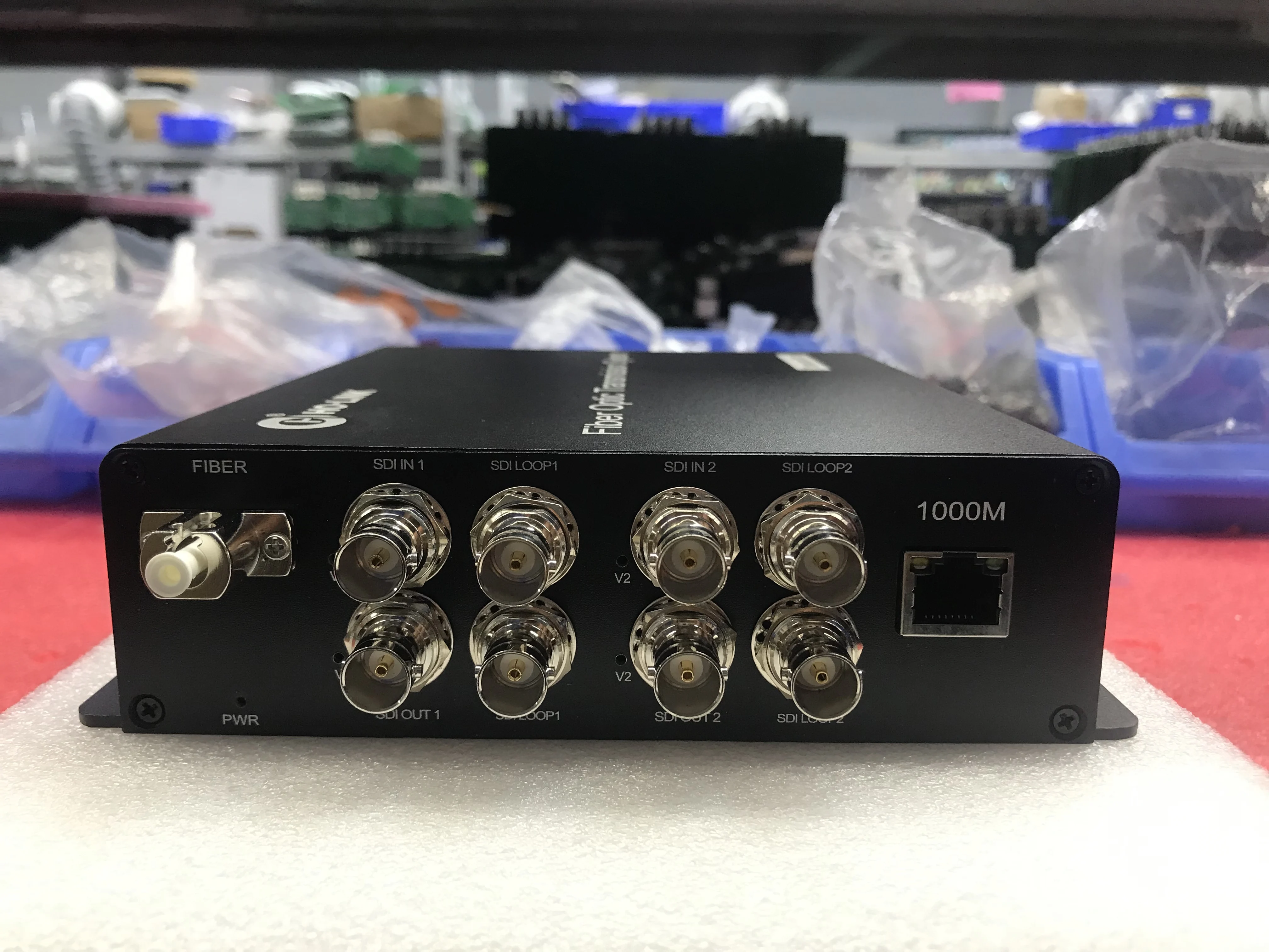 Камера трансляции 12g sdi в оптоволоконный