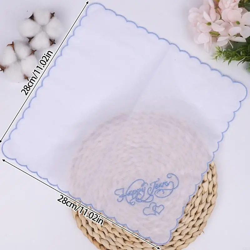 K3kf вышитый happy tears cotton - Фотография_6