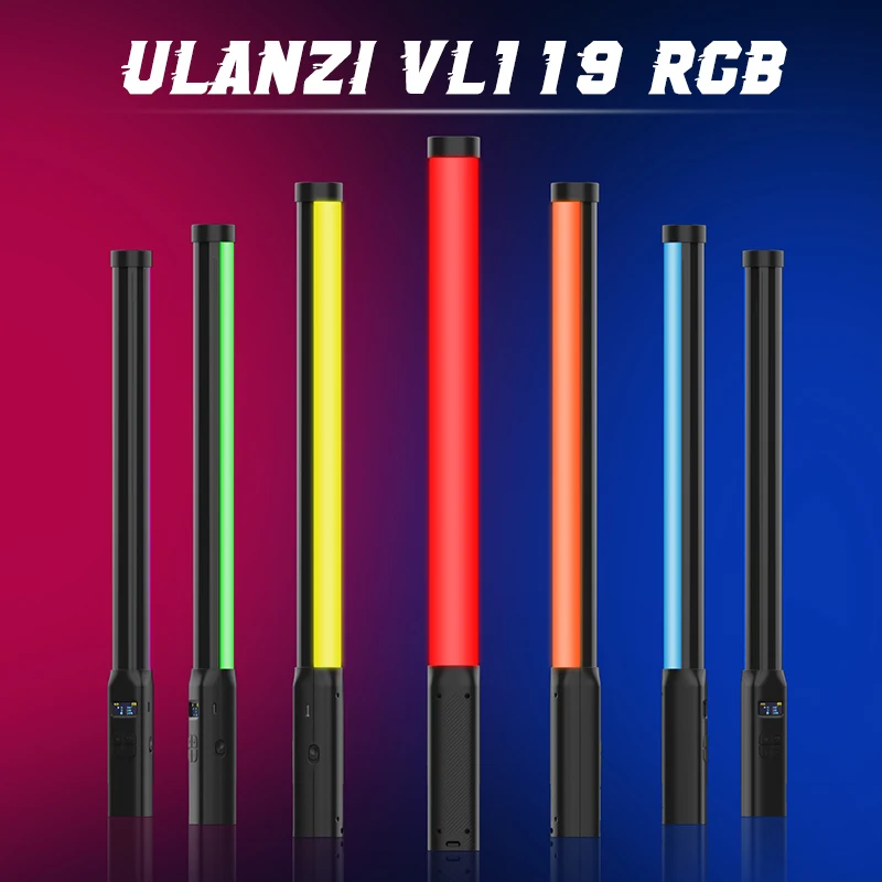 Ulanzi vl119 ручной rgb красочный светильник 19