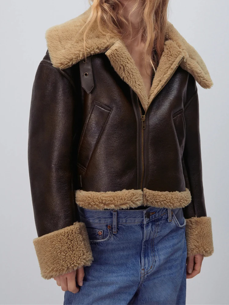 Ly varey lin новое зимнее мотобайкерское - Фотография_2