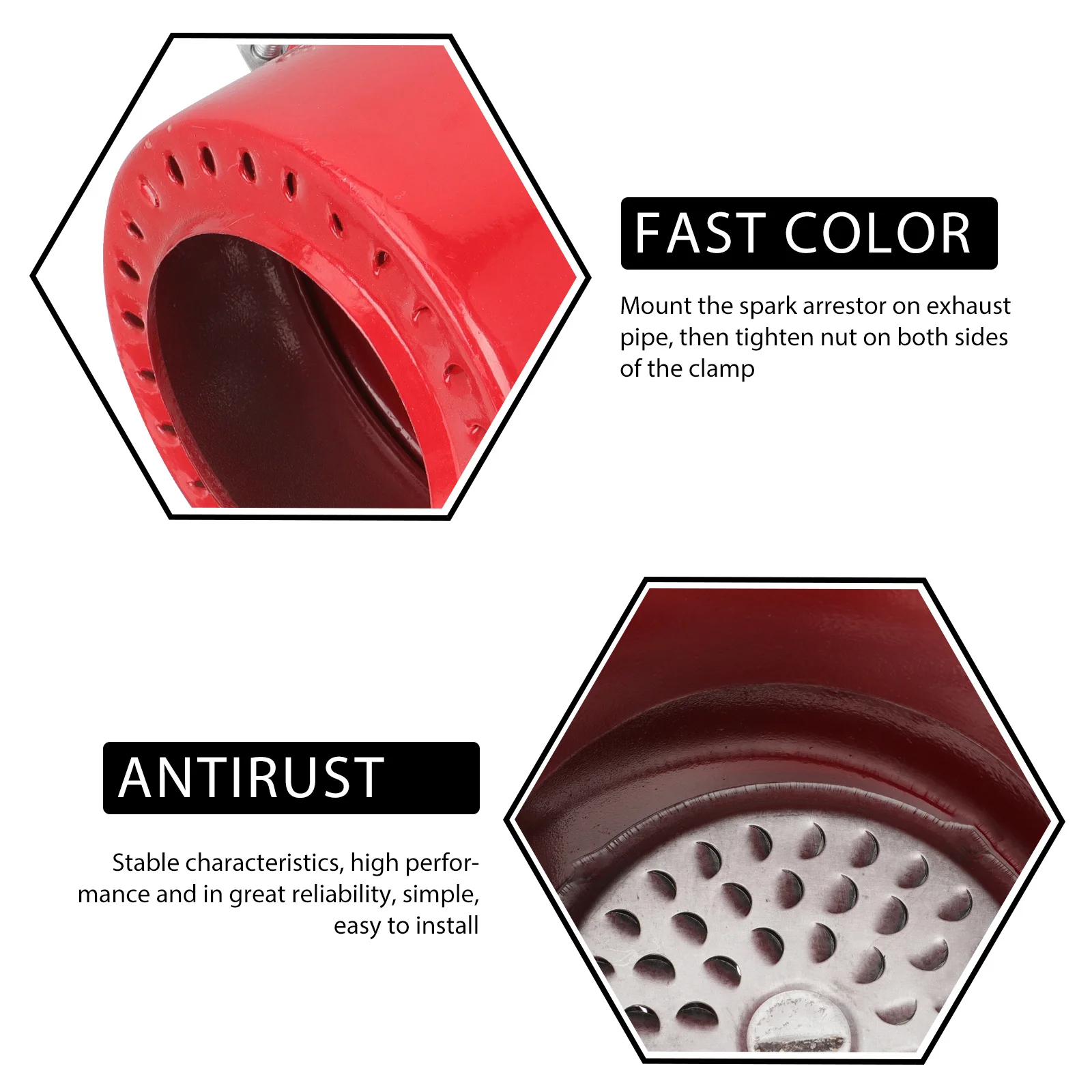 Выхлопная труба автомобиля spark 110 мм из углеродистой стали - Фотография_2