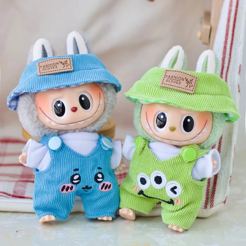 17 см модный комплект куклы labubu