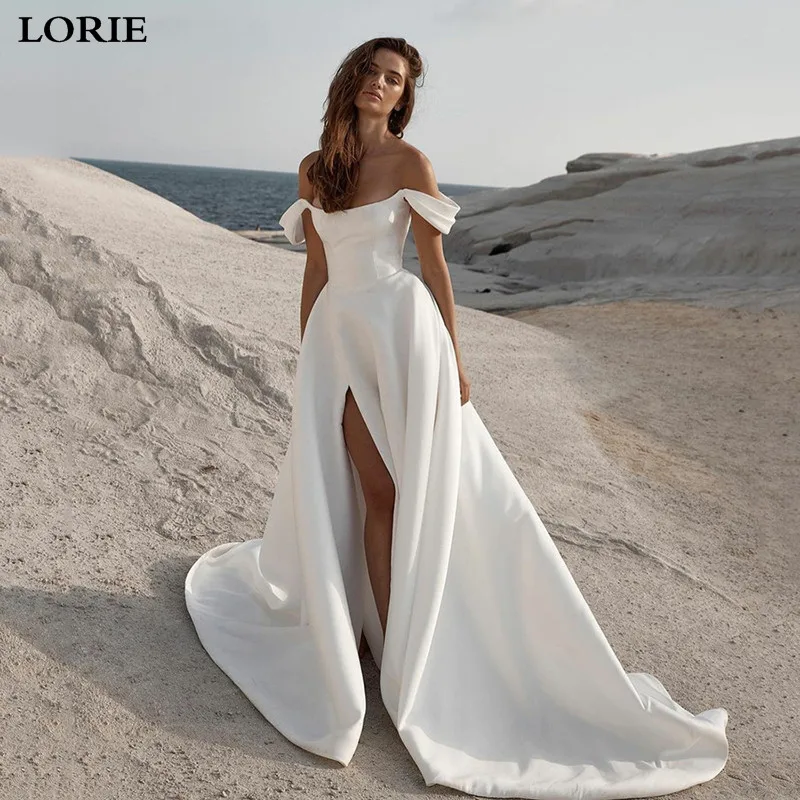 Lorie мягкие атласные свадебные