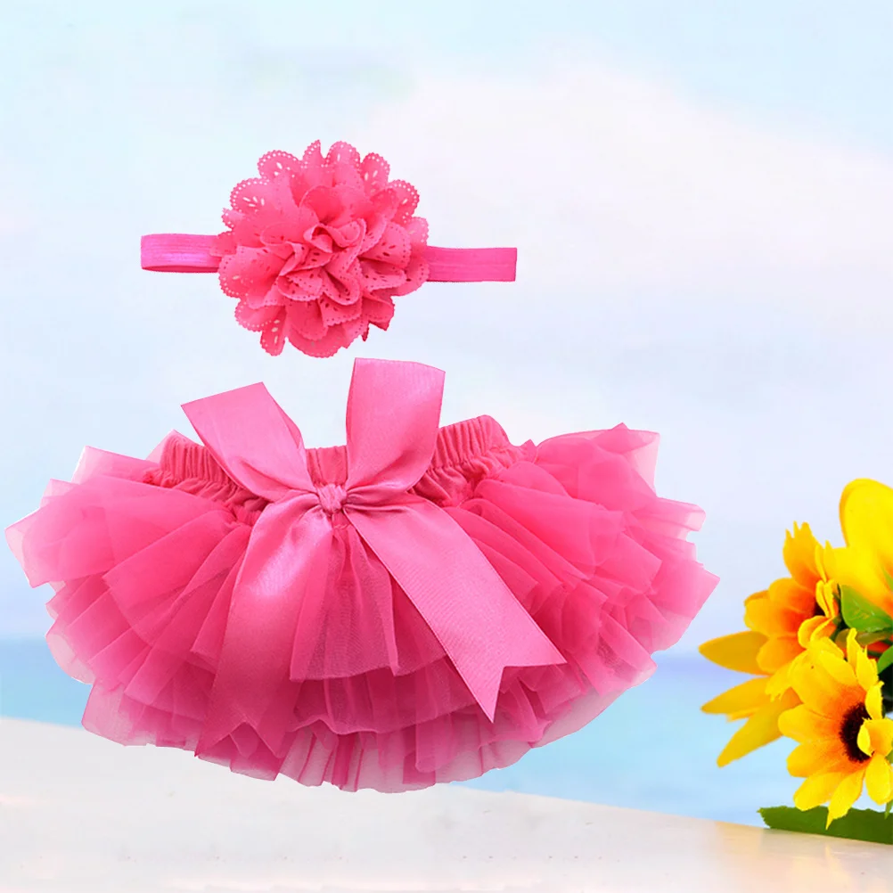 Детская юбка, платье на день рождения для новорожденных - Фотография_3