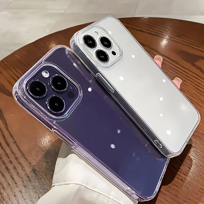 Ультратонкий прозрачный акриловый чехол для телефона iphone 17 - Фотография_4