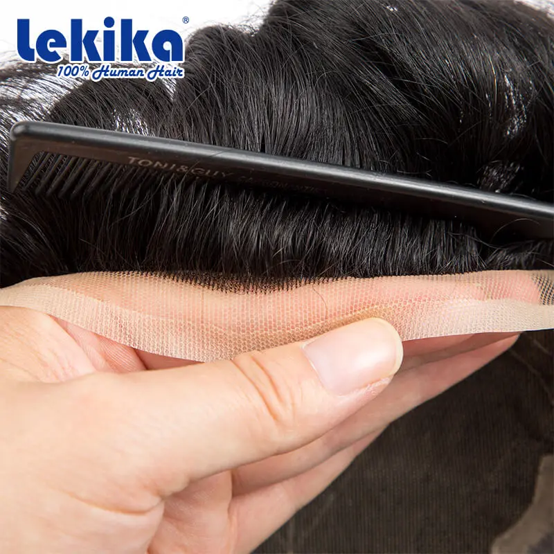 Q6 мужской парик мужские волосы - Фотография_5