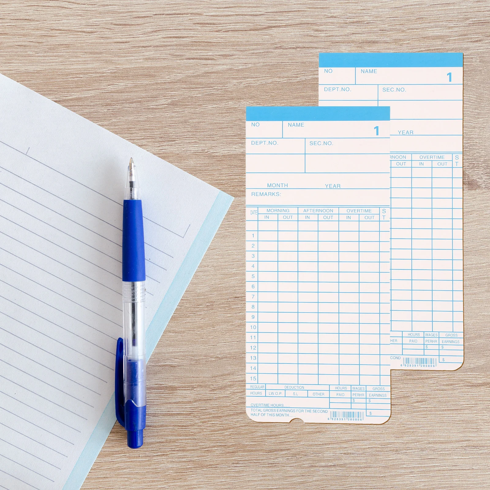 1 комплект, двусторонние листы премиум-класса для записи посещаемости - Фотография_4