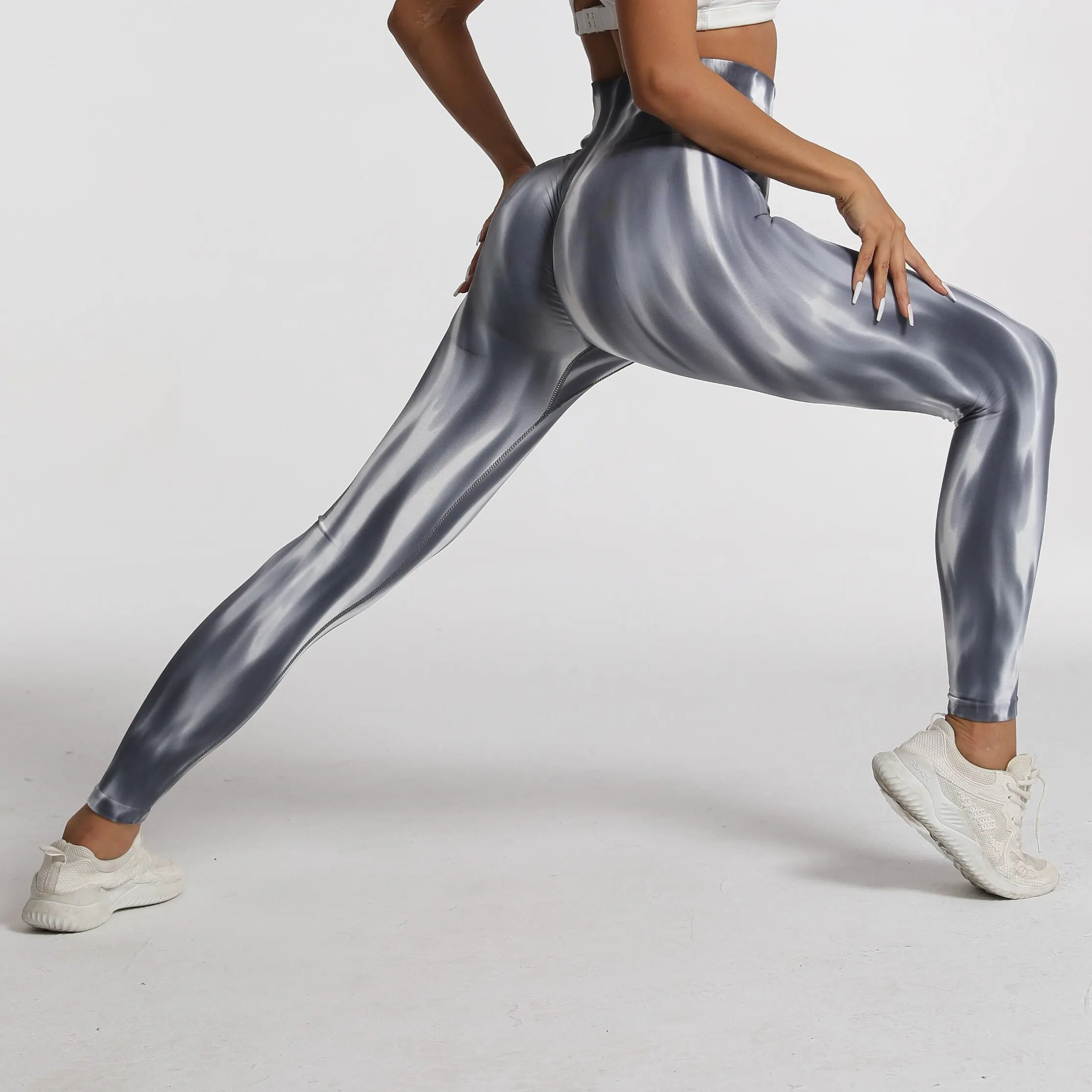 Новые леггинсы для спортзала tiedye - Фотография_2