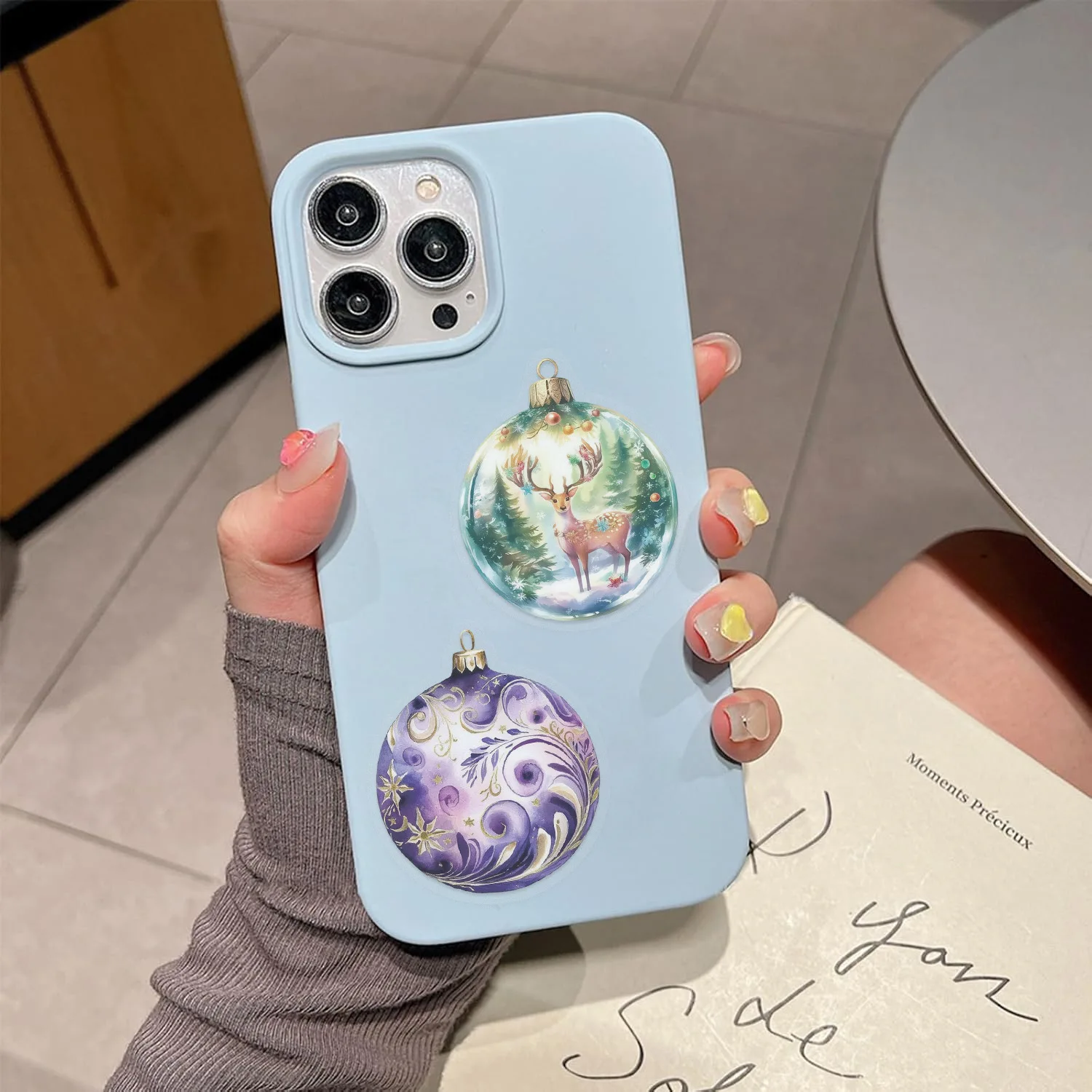 Цветной рождественский шар-колокольчик - Фотография_5