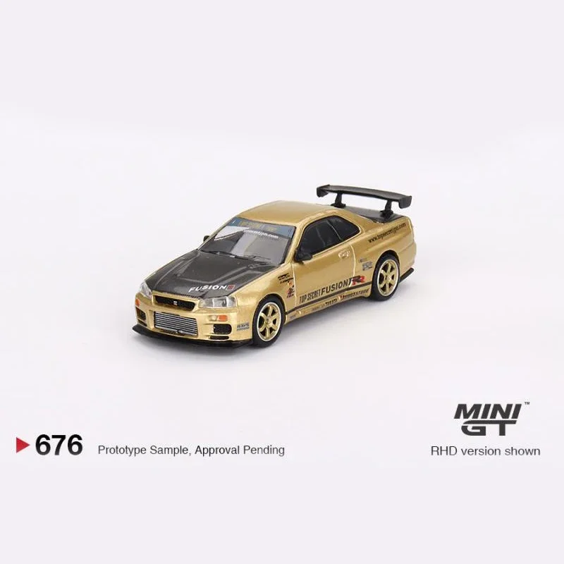 Minigt 1:64 gtr r32 vr23 r34 nissan - Фотография_3