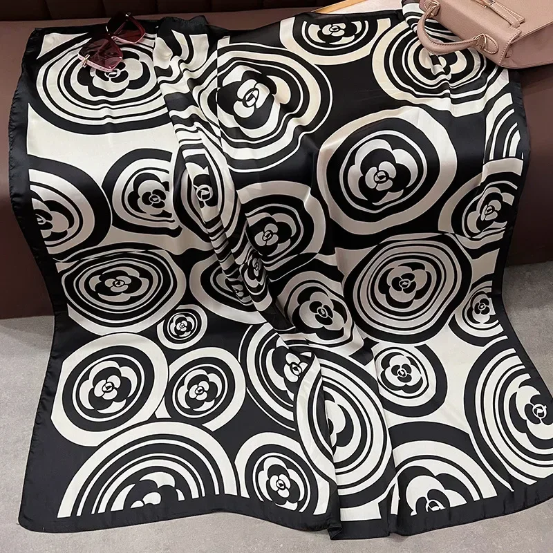 Весенне-осенний новый роскошный женский шарф - Фотография_5