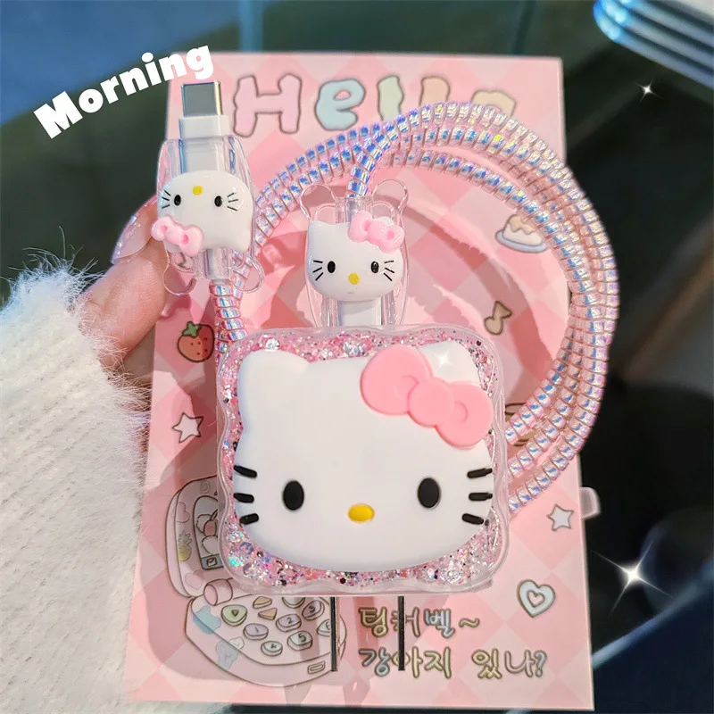 Новый diy высококачественный чехол для зарядного устройства hello kitty