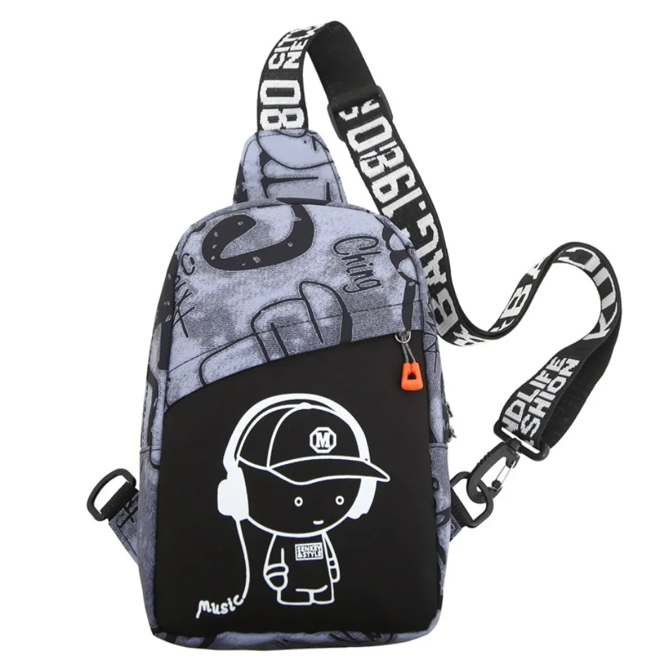 Модная светящаяся нагрудная сумка