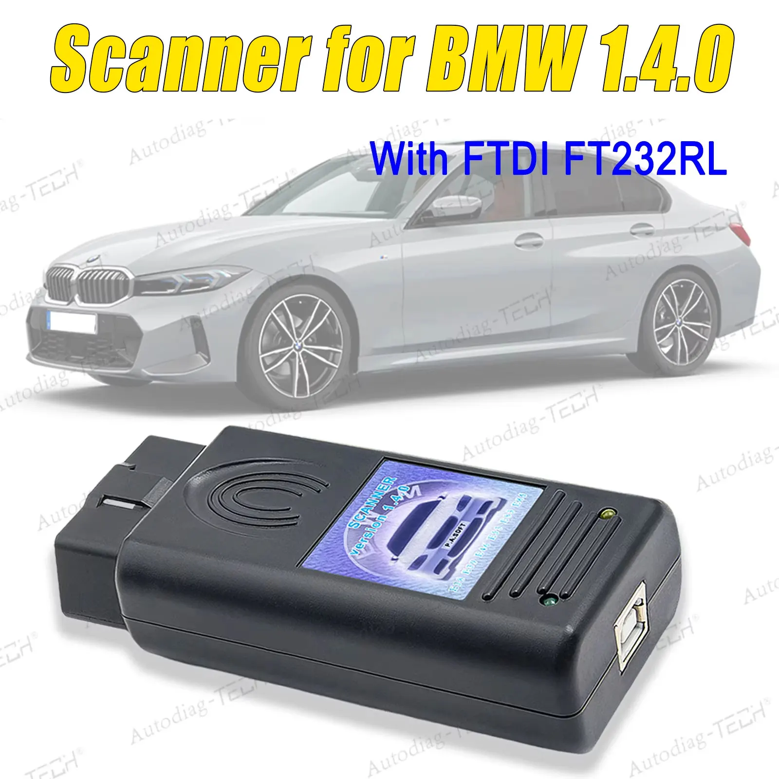 Сканер obd2 для bmw e38 e39 e46 e53 e83 e85 serie 3 5 7 x5 x7 версия 1 - Фотография_5