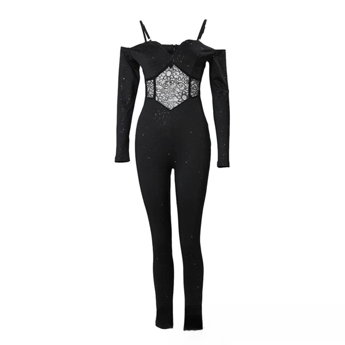 Кружевное сетчатое боди - Фотография_4