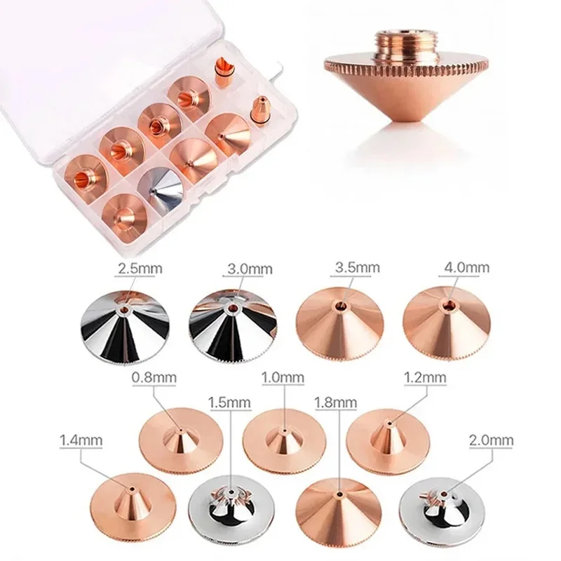 Волоконно-лазерная насадка d28 m11 h15 сопла 1 - Фотография_3