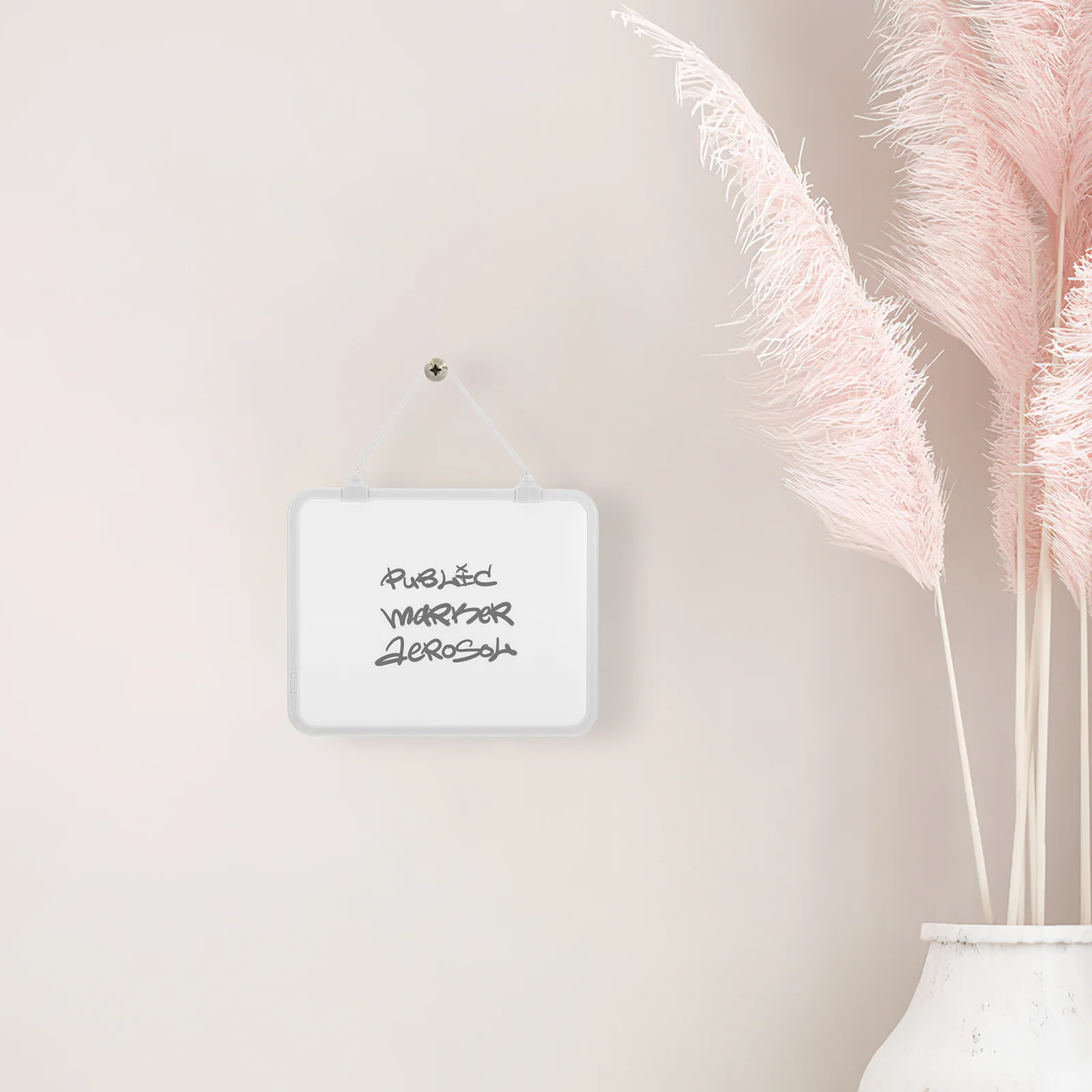 Магнитная подвесная маленькая доска для сухого стирания - Фотография_6