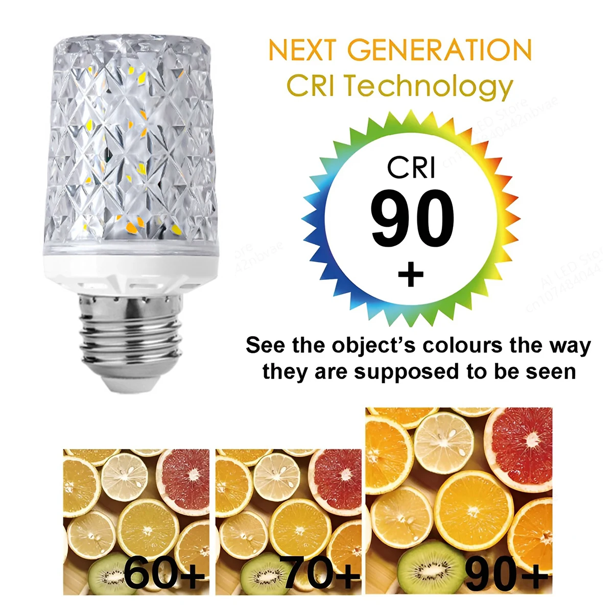 E14 e27 led кукурузная лампочка - Фотография_5