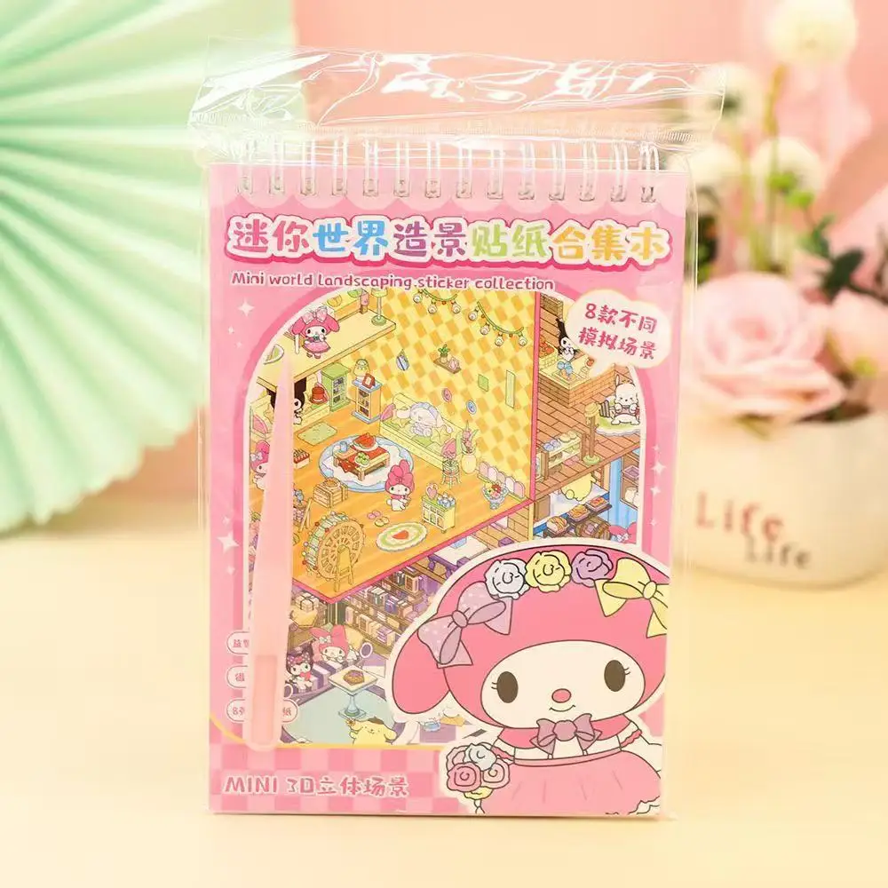 Миниатюрная наклейка sanrio kawai kuromi - Фотография_4