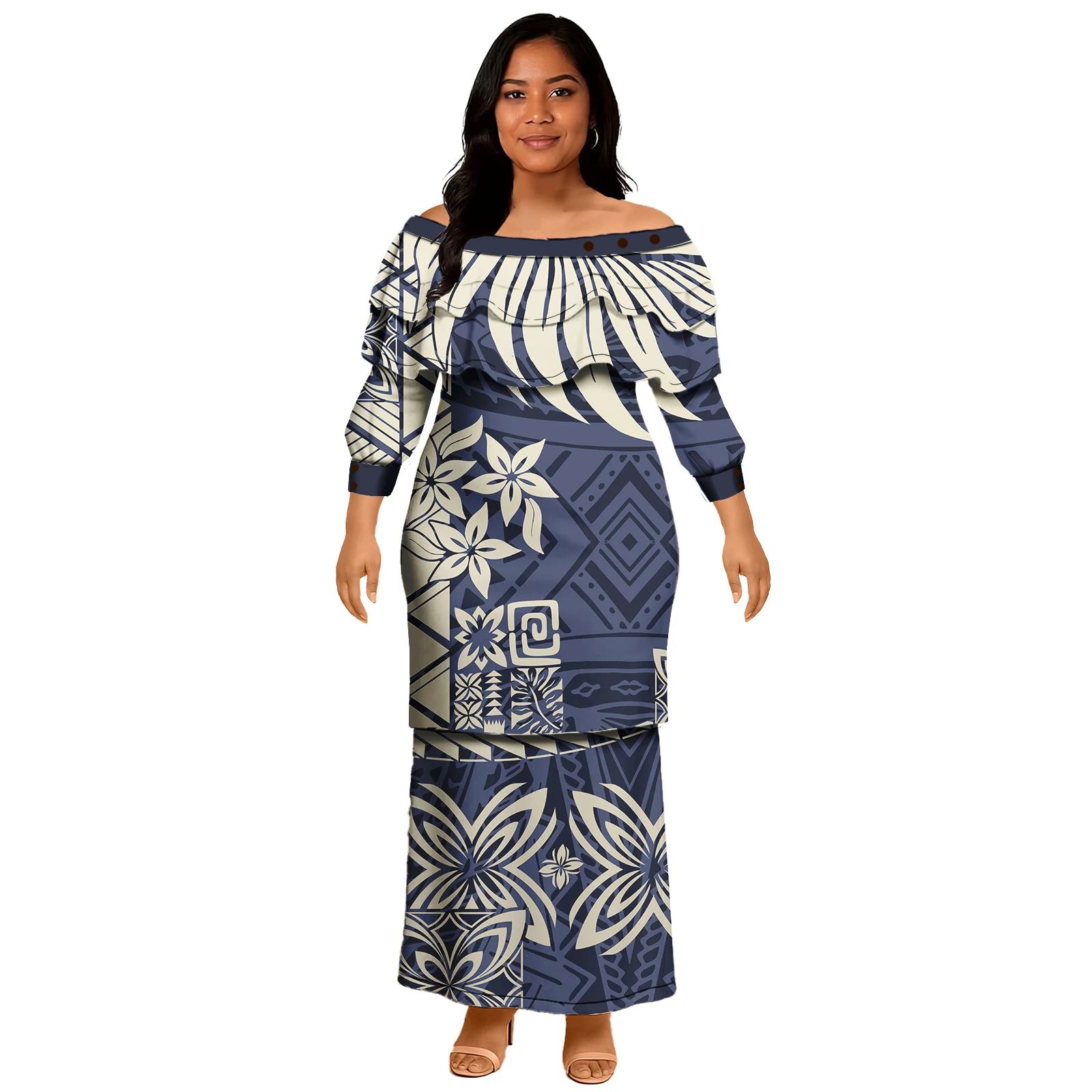 Island dress samoan puletasi - Фотография_5