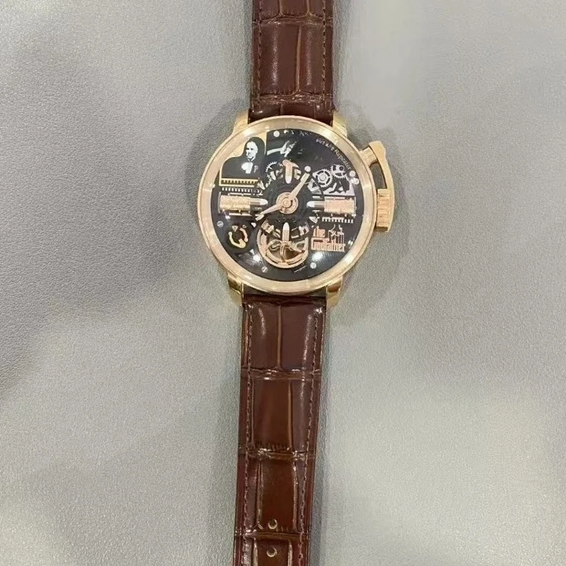 Мужские механические часы с турбийоном - Фотография_3