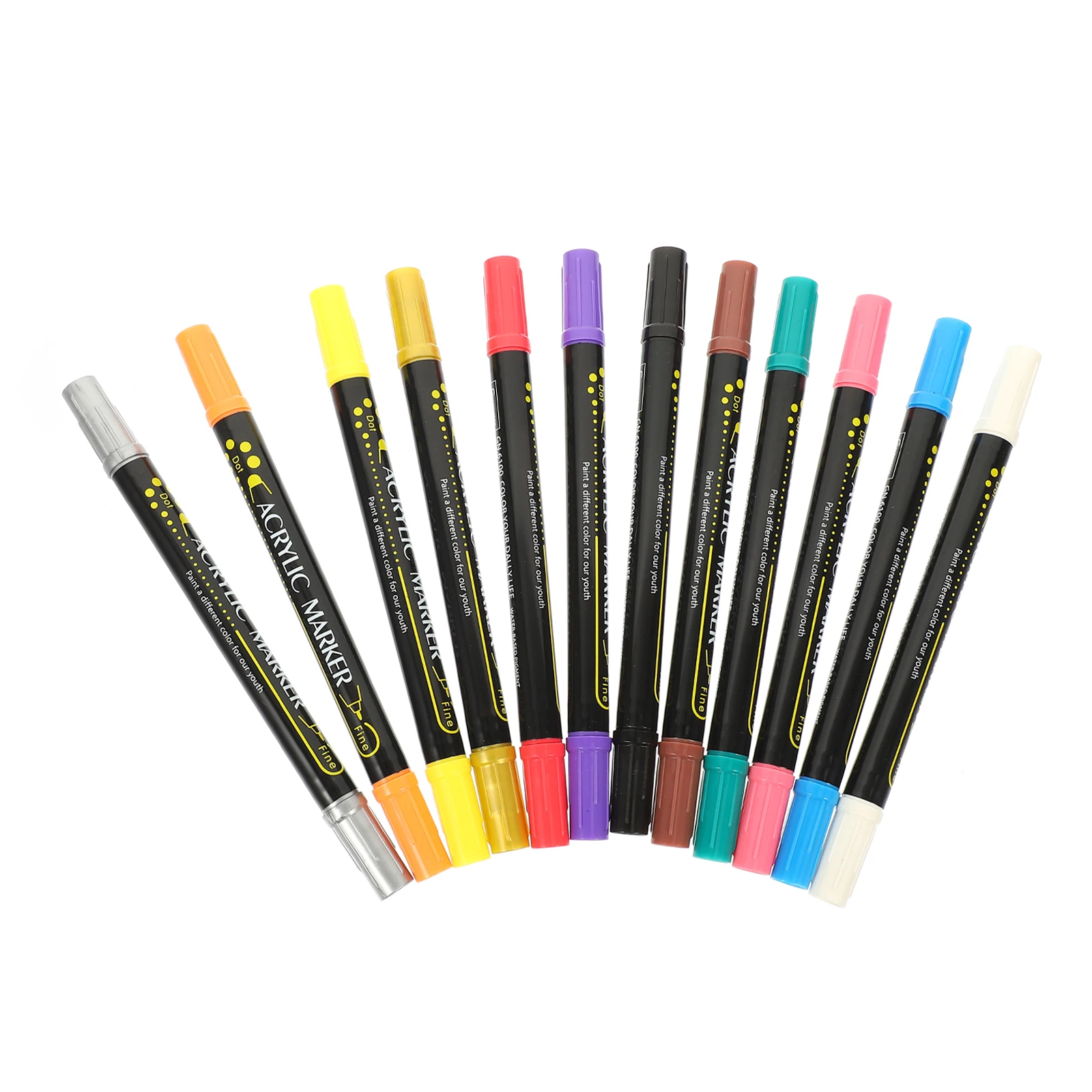 Маркеры, кисть для рисования на водной основе - Фотография_4