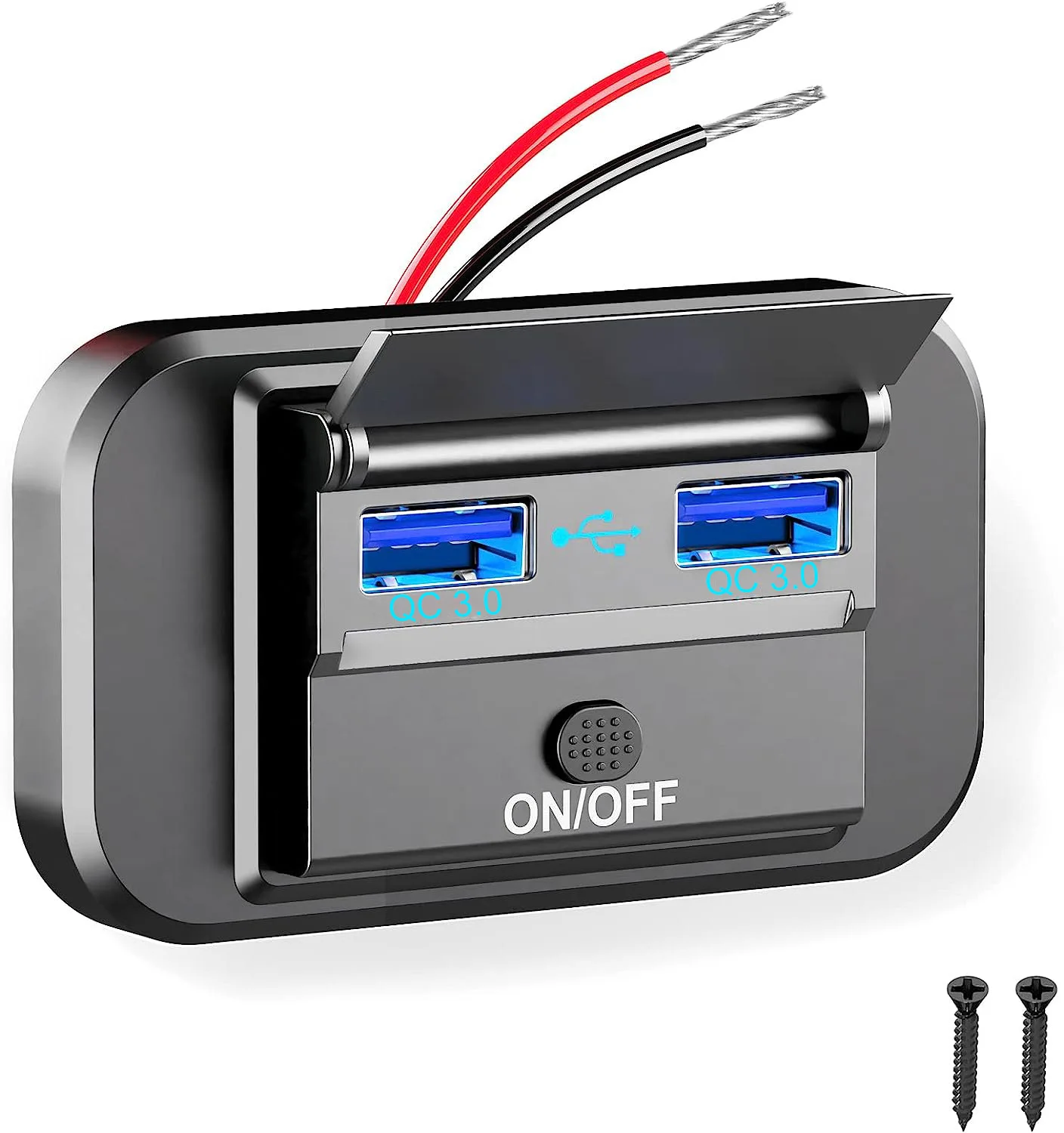 Быстрое зарядное устройство с двумя usb-портами для campervan