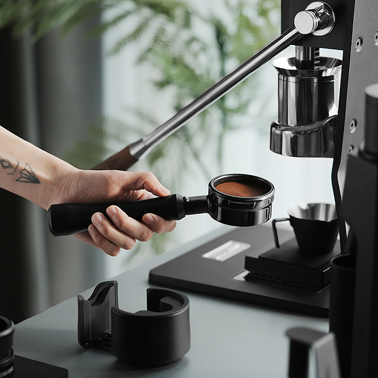 Бездонный портафильтр mhw-3bomber 58 мм для lamarzocco/breville/delonghi - Фотография_3