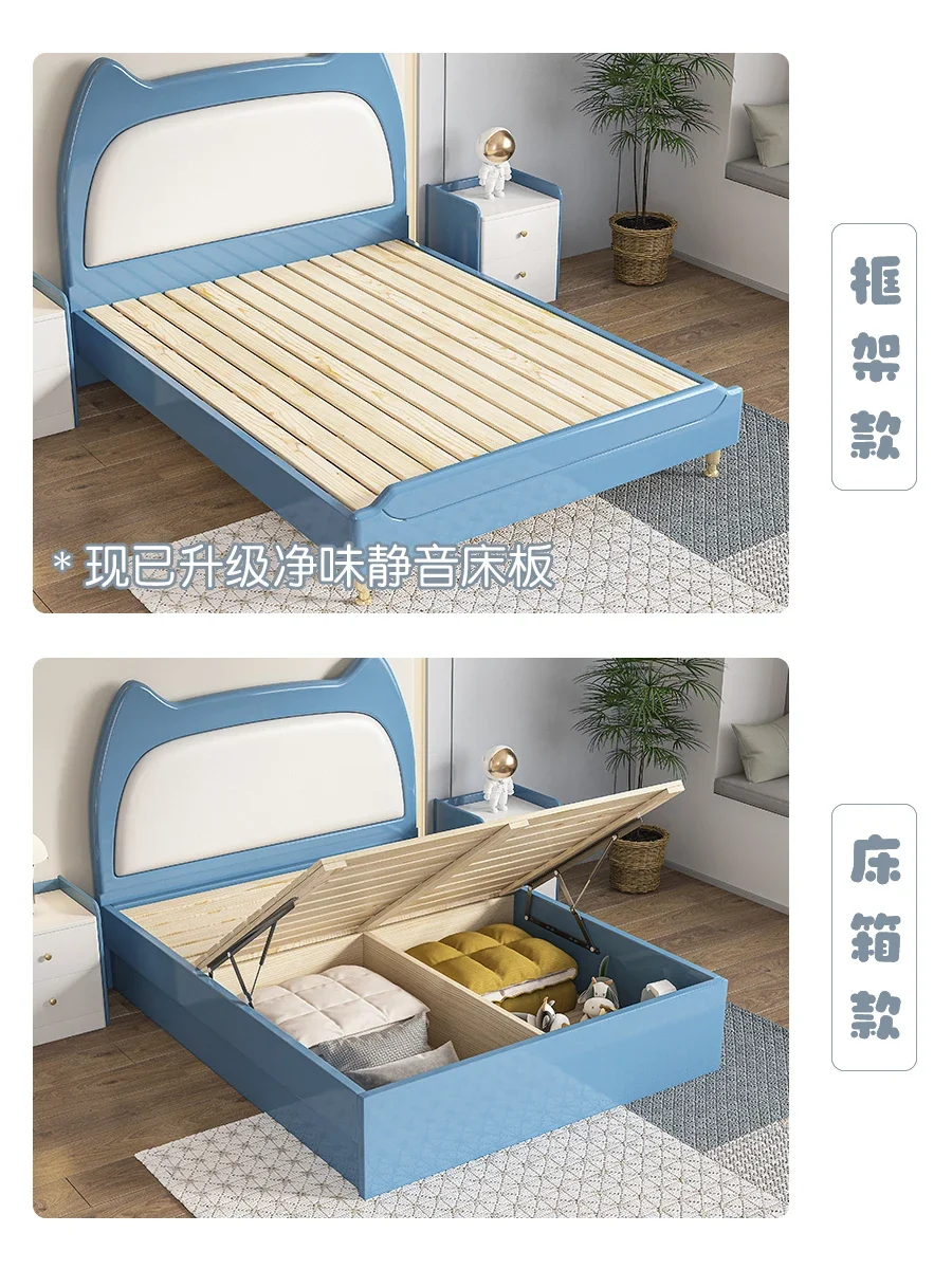 Простая современная детская кровать - Фотография_3