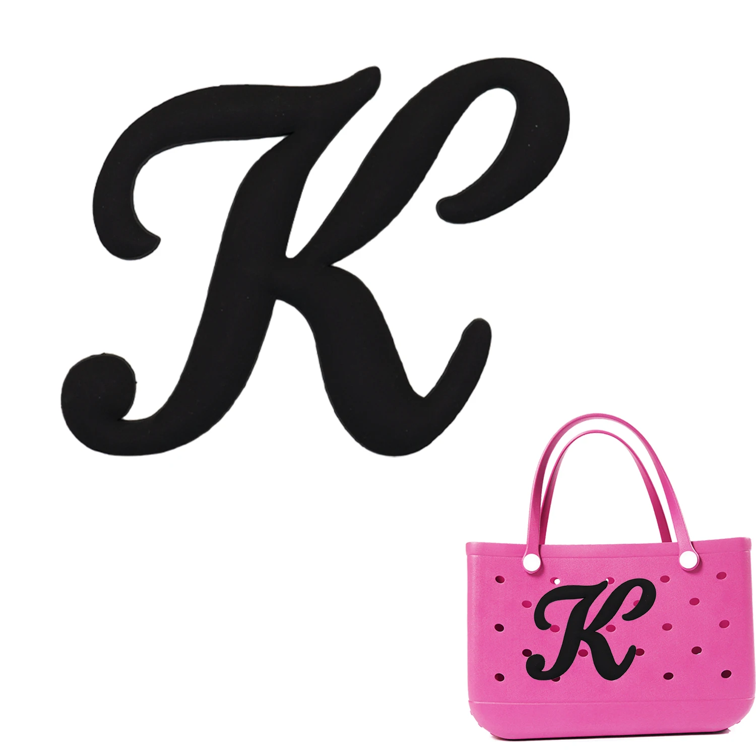 Новинка, 26 милых подвесок в виде греческих букв для пляжной сумки - Фотография_4