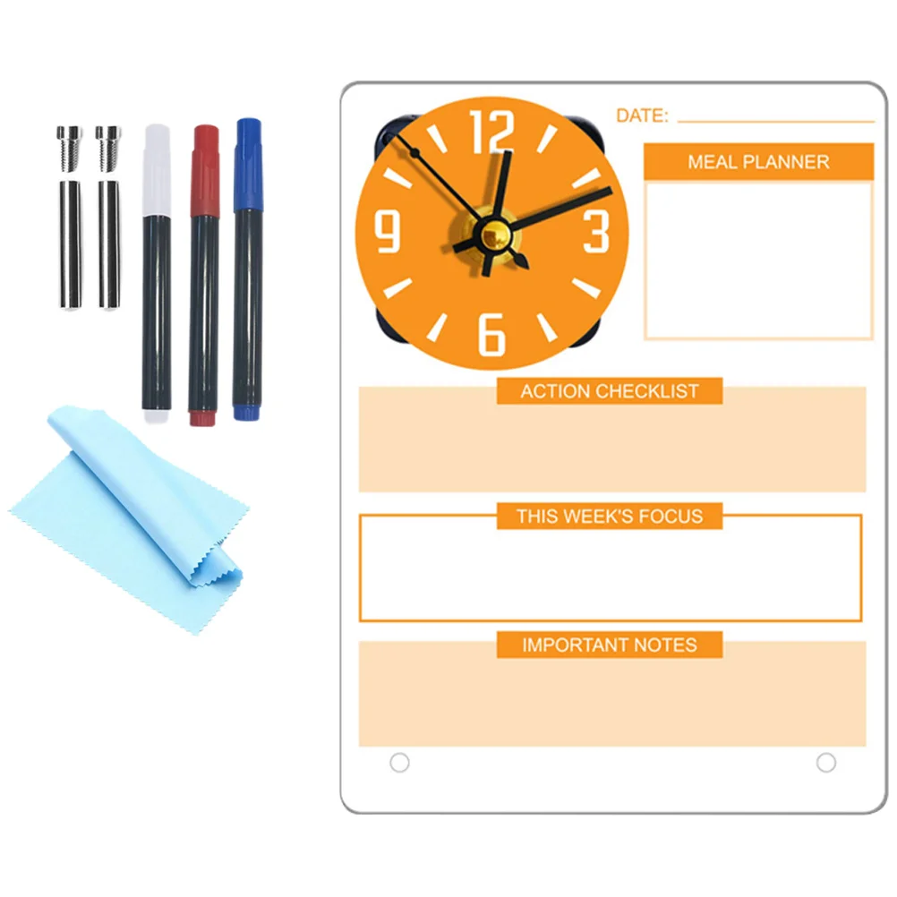 1 комплект, акриловая стоячая доска для заметок - Фотография_4