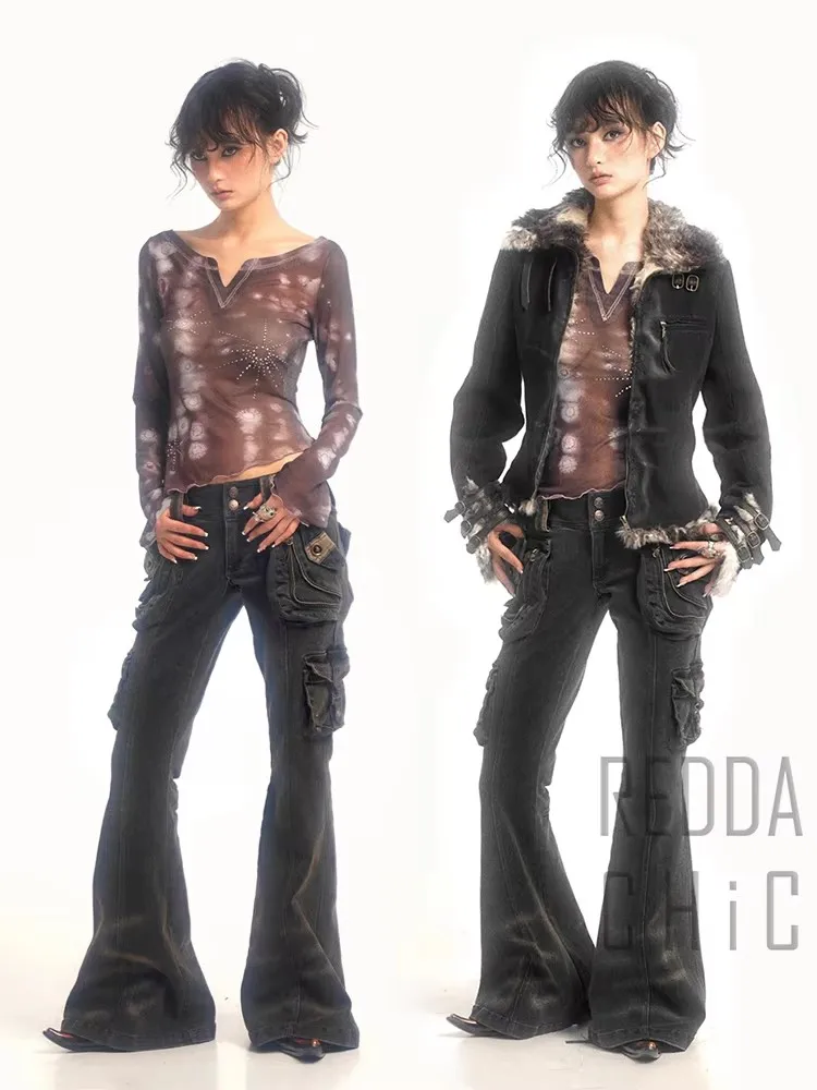 Reddachic женские брюки-карго с - Фотография_6