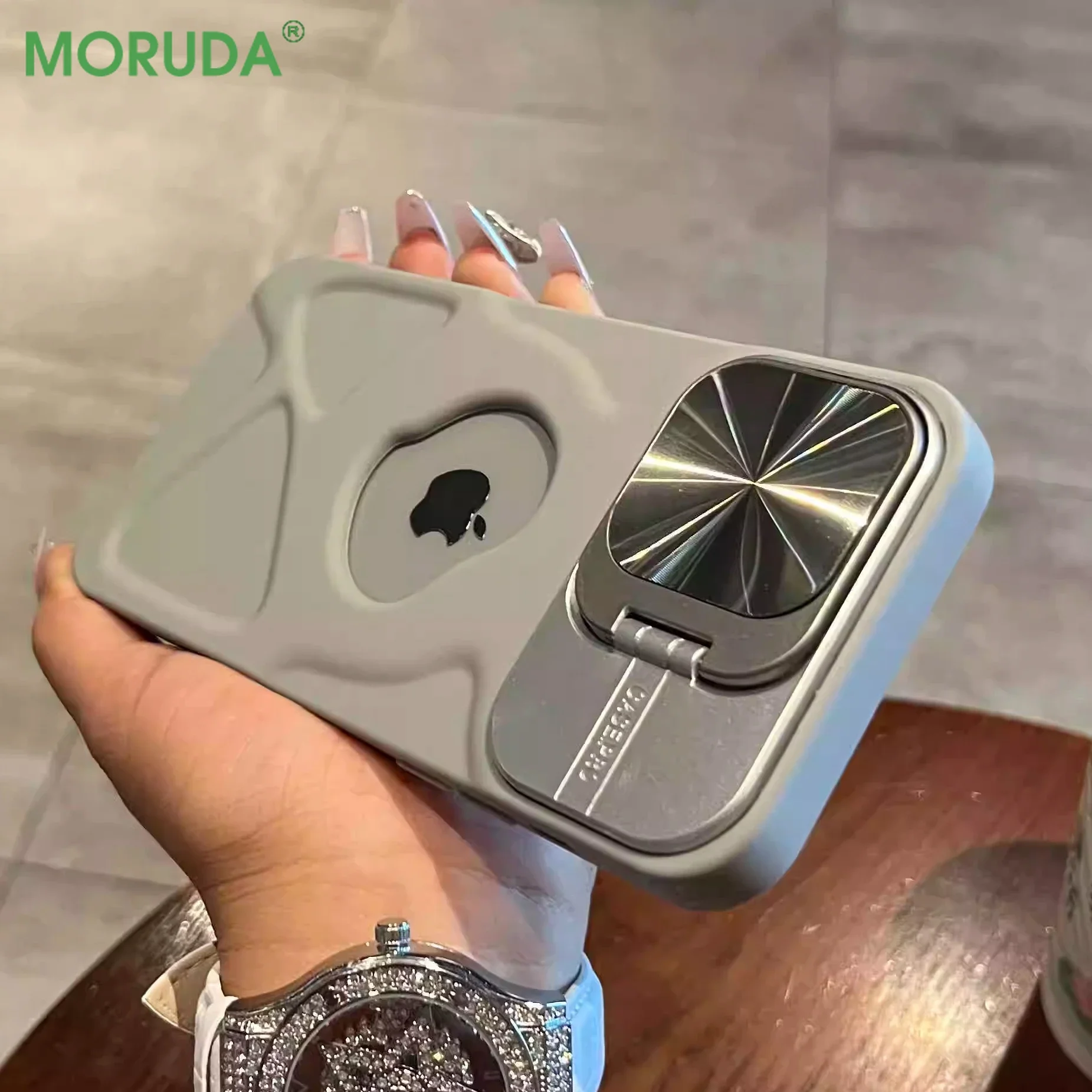 Модный магнитный чехол с отверстием для логотипа для iphone 11