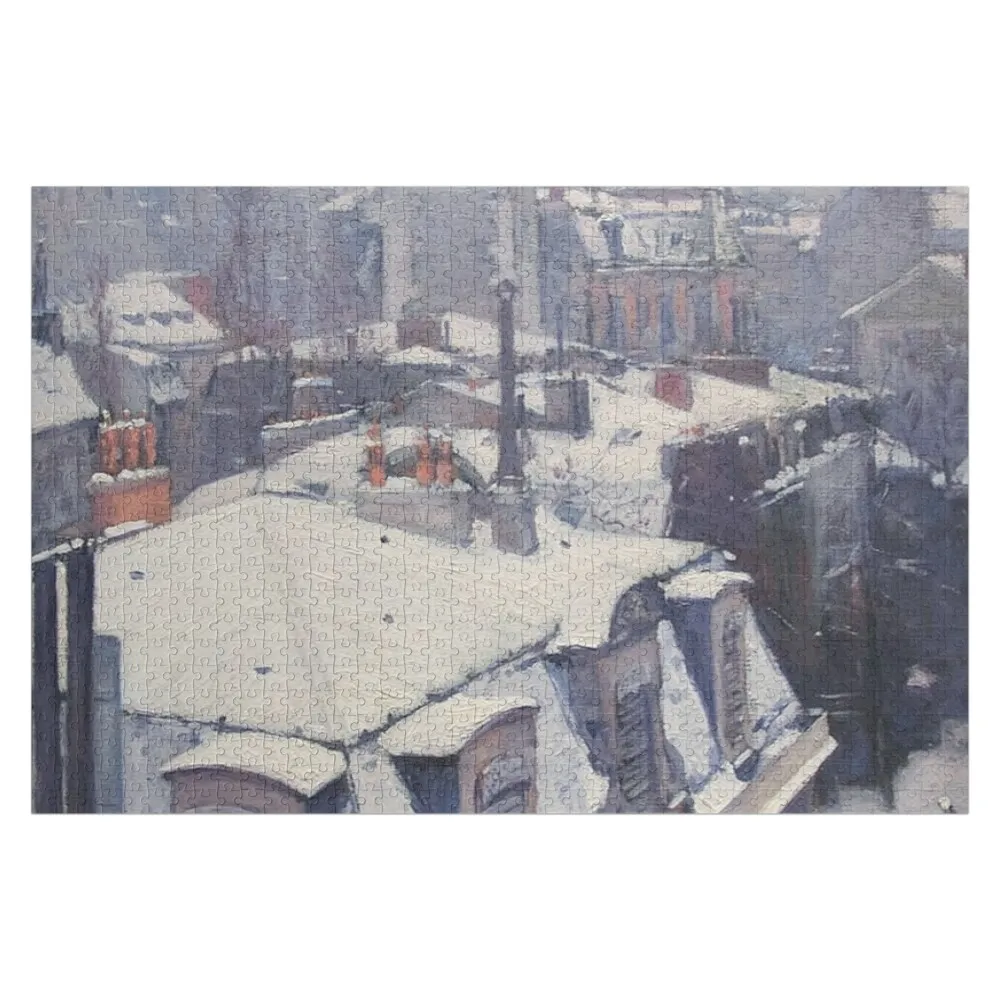 Roof vue - пазл caillebotte детская